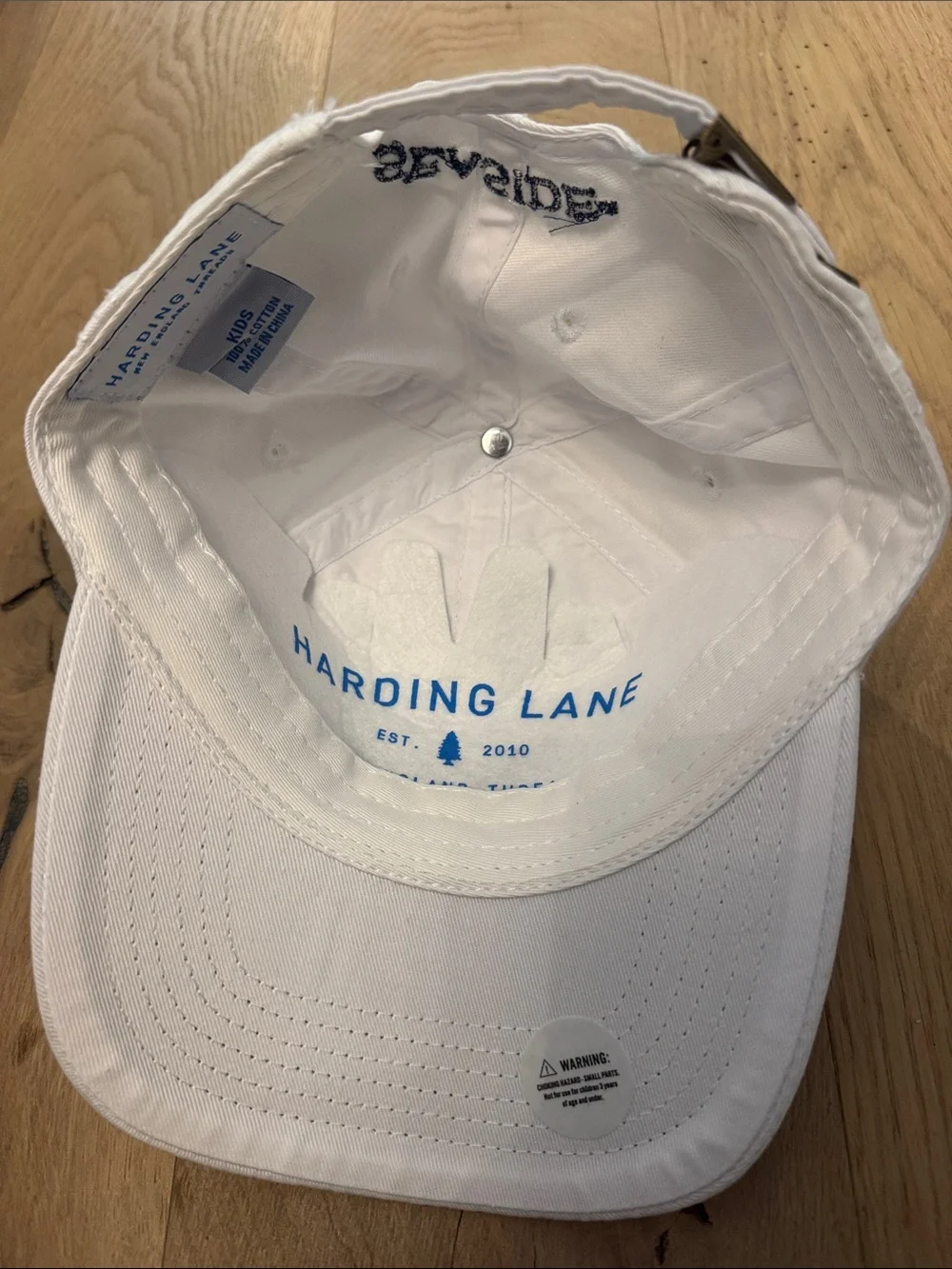 NWT Seaside White Baseball Cap